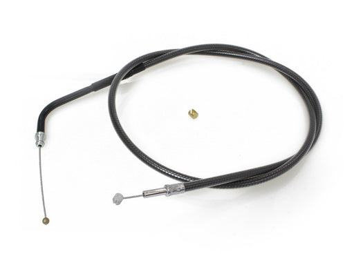 37-1/2in. Throttle Cable - Black Pearl. Fits V-Rod 2002-2017