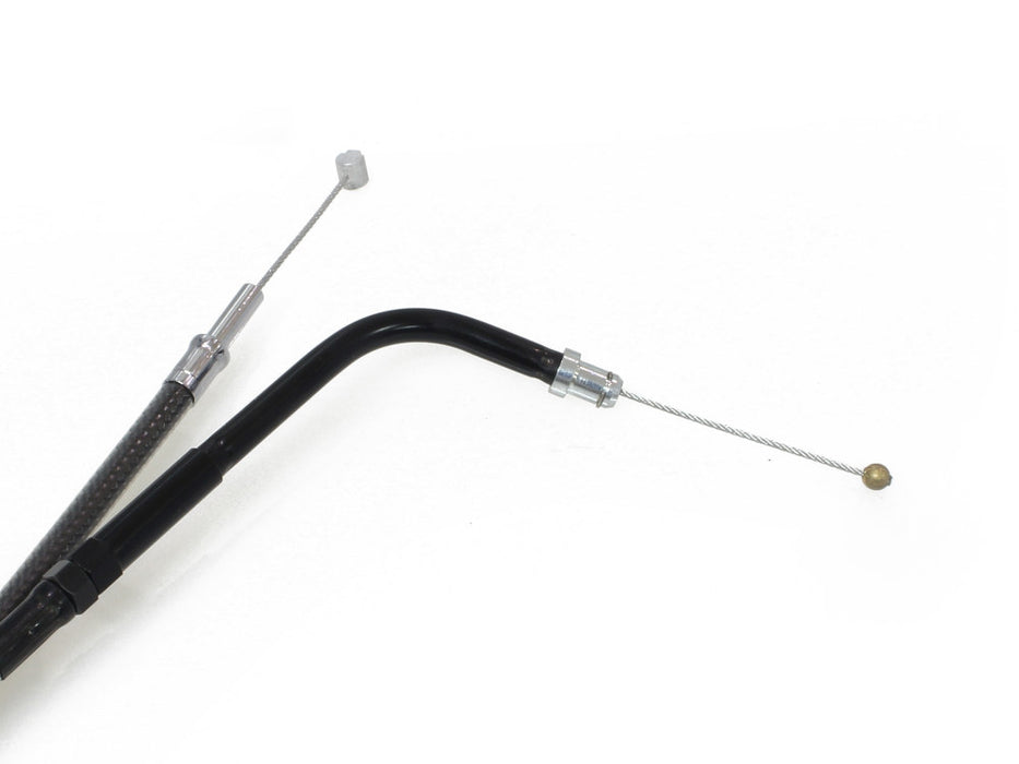33-1/2in. Throttle Cable - Black Pearl. Fits V-Rod 2002-2017