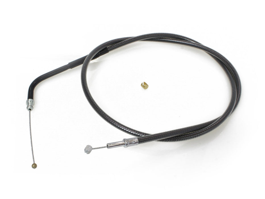 27-1/2in. Throttle Cable - Black Pearl. Fits V-Rod 2002-2017