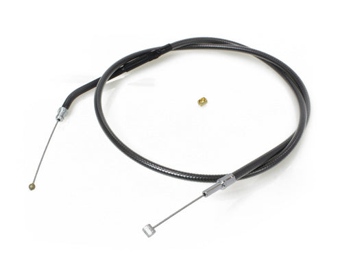 32in. Throttle Cable - Black Pearl. Fits Sportster 2007-2021.