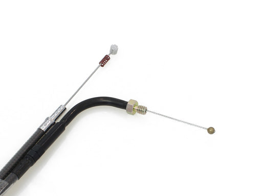 39-1/2in. Idle Cable - Black Pearl. Fits Big Twin 1990-1995.