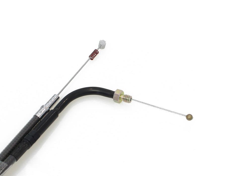 45-1/2in. Idle Cable - Black Pearl. Fits Big Twin 1990-1995.