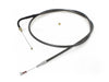 45-1/2in. Idle Cable - Black Pearl. Fits Big Twin 1990-1995.