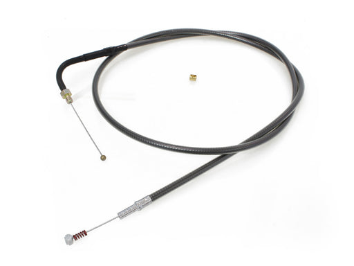 45-1/2in. Idle Cable - Black Pearl. Fits Big Twin 1990-1995.