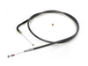 42-1/2in. Idle Cable - Black Pearl. Fits Big Twin 1996-2017.