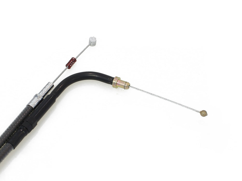 30-3/4in. Idle Cable - Black Pearl. Fits Big Twin 1996-2017.