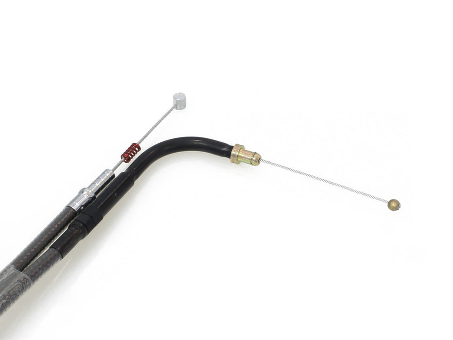 40-3/4in. Idle Cable - Black Pearl. Fits Big Twin 1996-2017.