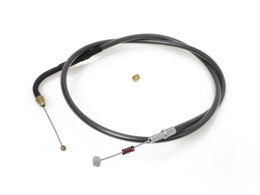 34-3/4in. Idle Cable - Black Pearl. Fits Big Twin 1996-2017.
