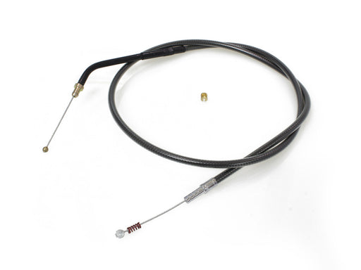 32in. Idle Cable - Black Pearl. Fits Sportster 2007-2021.