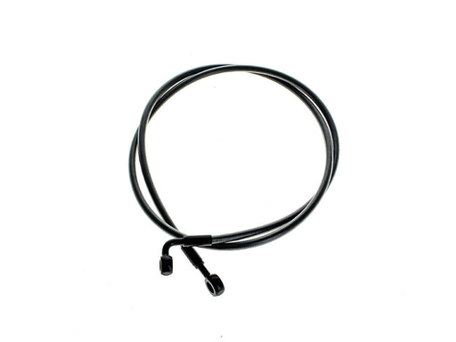 54in. E-Z Align Front Brake Line with 7/16in. x 180 Degree Banjo - Black Pearl