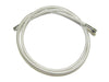 21in. Universal Brake Line - Sterling Chromite.