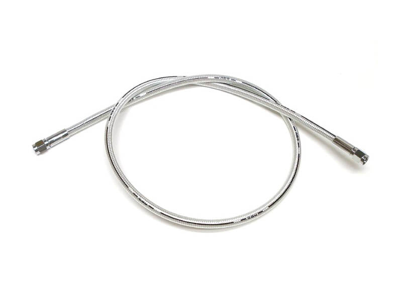 64in. Universal Brake Line - Sterling Chromite.
