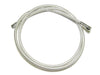 72in. Universal Brake Line - Sterling Chromite.