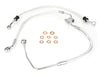 Rear Brake Line - Sterling Chromite. Fits Softail 2011-2017 with ABS.