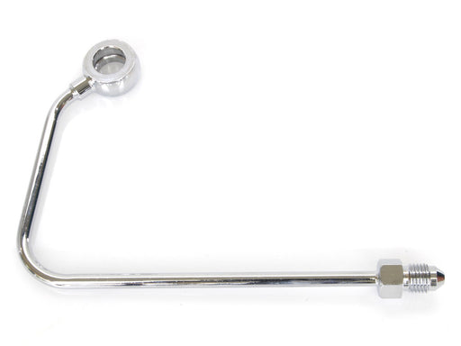 ABS Pump to Top Brake Line ABS Adapter J-Hook - Chrome. Fits Softail 2011-2017.