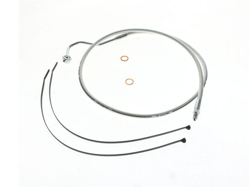 Mid Front Brake Line - Sterling Chromite. Fits Touring 2014up with ABS.