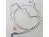 Lower Front Brake Line - Sterling Chromite. Fits Touring 2014-2023
