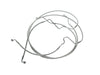 Lower Front Brake Line - Sterling Chromite. Fits Road King Special 2024up