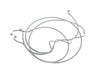 Lower Front Brake Line - Sterling Chromite. Fits Ultra Limited 2024up