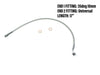17in. Upper Front Brake Line with 10mm x 35 Degree Banjo & Sterling Chromite Finish.