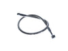 22in. Upper Front Brake Line with 10mm x 180 Degree Banjo - Sterling Chromite.