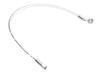 24in. Upper Front Brake Line with 12mm x 35 Degree Banjo - Sterling Chromite.
