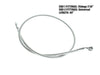40in. Upper Front Brake Line with 7/16in. x 35 Degree Banjo - Sterling Chromite.