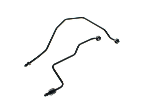 Rear Brake Master Cylinder to ABS Pump - Black. Fits Softail 2018-2024