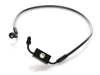 +4in. Over Length Lower Front Brake Line - Black Pearl. Fits Dyna 2012-2017