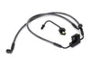 +2in. Over Length Lower Front Brake Line - Black Pearl. Fits Dyna Fat Bob 2012-2017 & Dyna Low Rider 2014-2017