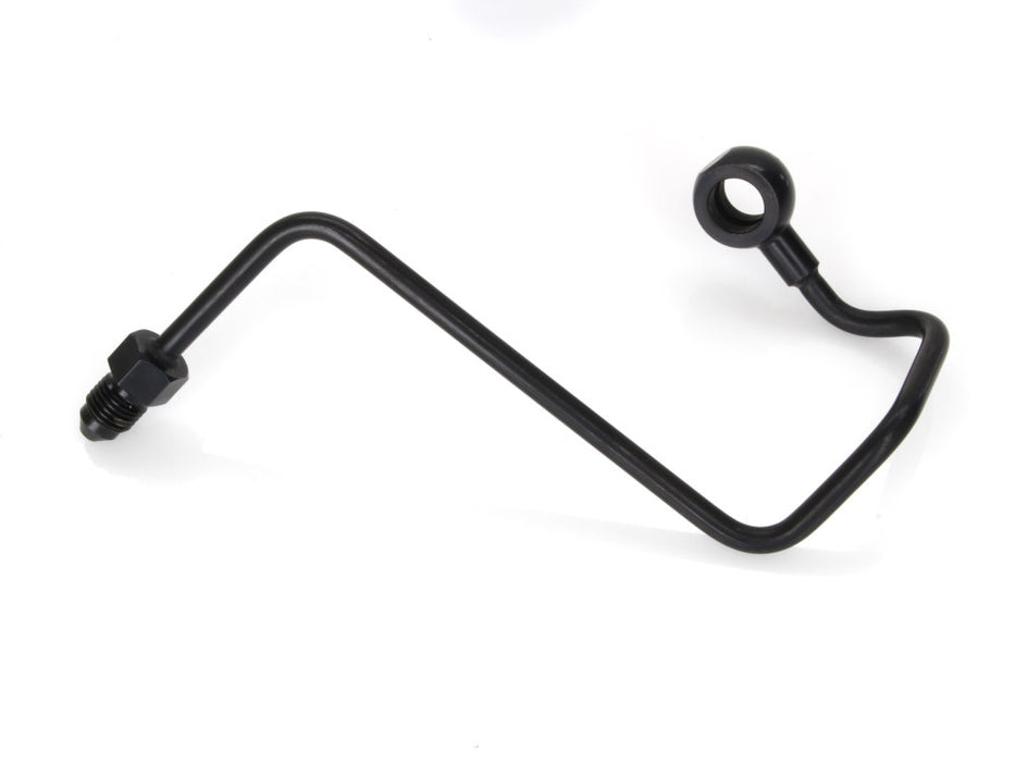 ABS Pump to Top Brake Line Adapter J-Hook - Black. Fits V-Rod 2008-2017.
