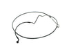 Lower Front Brake Line - Black Pearl. Fits Street Glide 2024up