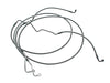 Lower Front Brake Line - Black Pearl. Fits Ultra Limited 2024up