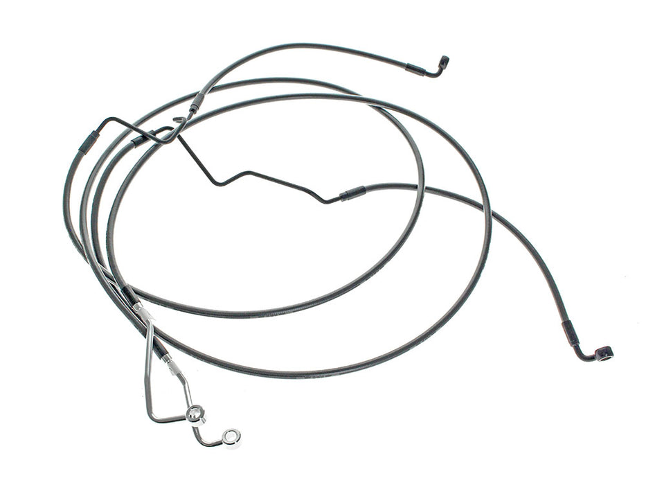 Lower Front Brake Line - Black Pearl. Fits Ultra Limited 2024up
