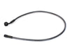 28in. Upper Front Brake Line with 12mm x 35 Degree Banjo - Black Pearl.