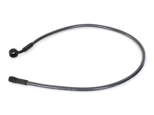 28in. Upper Front Brake Line with 12mm x 35 Degree Banjo - Black Pearl.