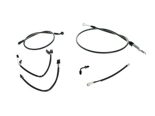 Black Pearl Cable Kit. Suits 16in. Ape Hangers on Breakout 2018-2024