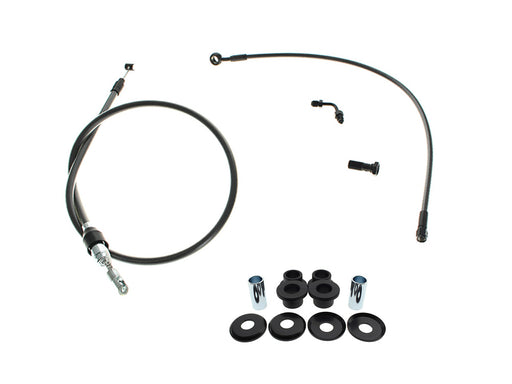 Black Pearl Cable Kit. Suits 6.5in. Risers on Low Rider S & Low Rider ST 2025up