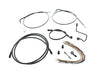 Black Cable Kit to Suit 12in. Burleigh Highball Apes. Fits Nightrod Special 2008-2017 & Muscle 2008-2017