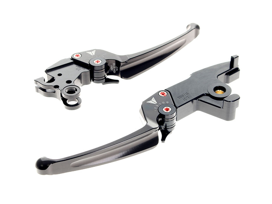 Adjustable Levers - Black. Fits Softail 2025up