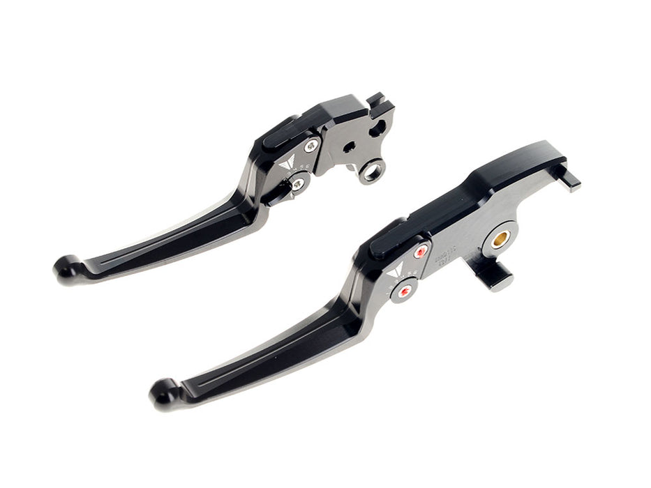 Adjustable Levers - Black. Fits Softail 2025up