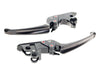 Adjustable Levers - Black. Fits Touring Most 2021-2024 with Cable Clutch