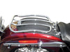 Solo Seat Luggage Rack - Chrome. Fits Deluxe & Heritage 2005-2017 & Fat Boy 2007-2017.