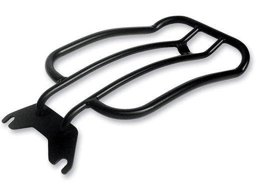 Solo Seat Luggage Rack - Matte Black. Fits Deluxe & Heritage 2005-2017 & Fat Boy 2007-2017.