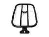 Solo Seat Luggage Rack - Gloss Black. Fits FX Softail 2007-2015 & Cross Bones 2008-2011