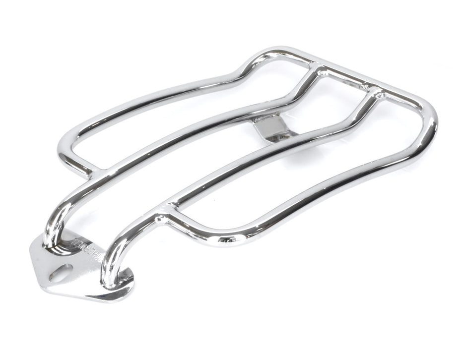 Solo Seat Luggage Rack - Chrome. Fits Sportster 2004-2021