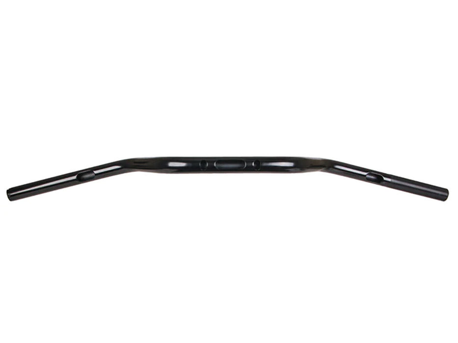 1-1/8in. V-Twin Moto Hart-Luck Edition Handlebar - Polished Black.