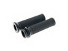 Ruffian Lock-On Handgrips - Black/Black. Fits Indian Touring 2018up.
