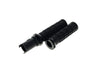 Hart-Luck Full Waffle Lock-On Handgrips - Black. Fits CVO Touring 2023up, Street Glide & Road Glide 2024up, Touring 2025up & Softail 2025up