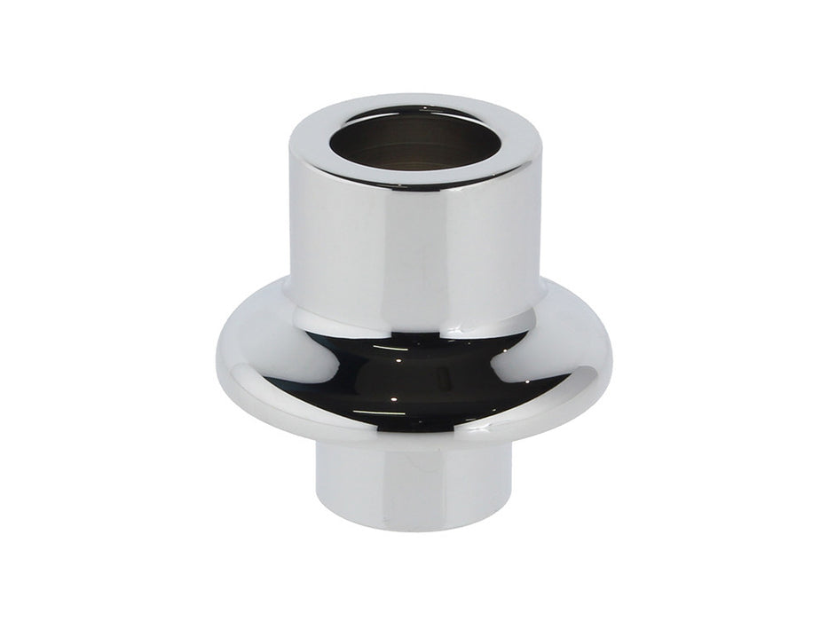 Axle Spacer - Chrome. Used with Performance Machine Pulleys fits on Pulley Side.